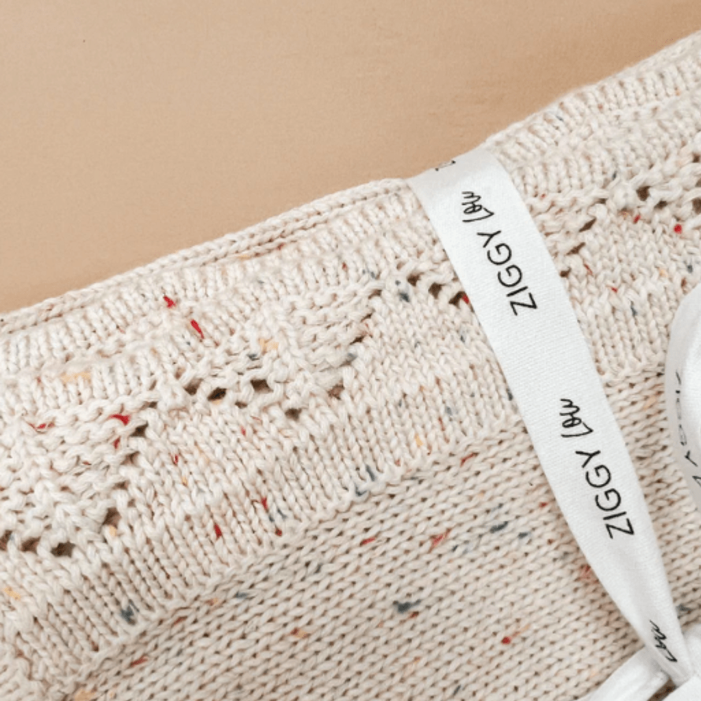 Heirloom knitted blanket oatmeal fleck - [product_vendor}