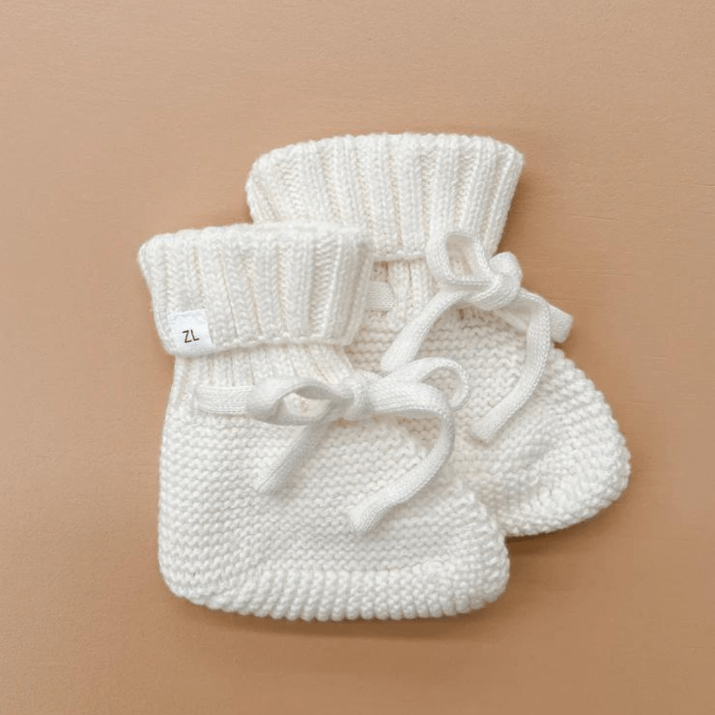 Knit booties - [product_vendor}