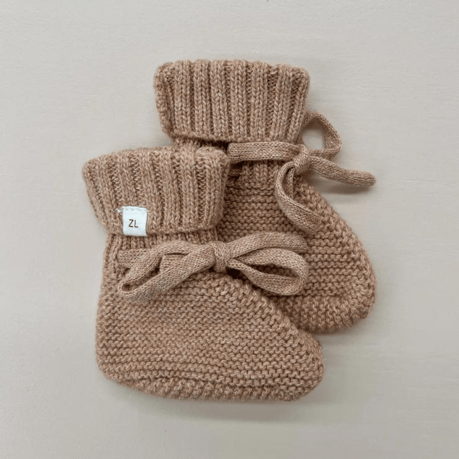 Knit booties - [product_vendor}